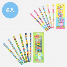 大三角鉛筆(6入)