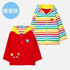 雙面穿舖棉連帽外套